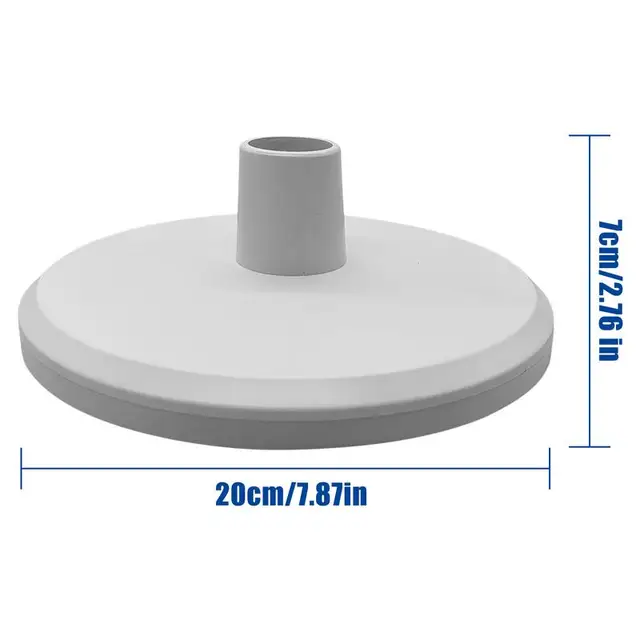 A Széna Kórterem Cseréjéhez Skim Vac Lemez Kompatibilis Az Sp1082 / 1084 Kerek Fehér Úszómedence Skimmer Vákuum Adapterrel - Image 6