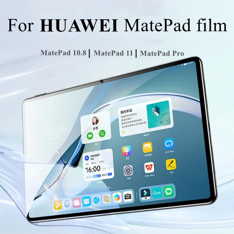 Vidro Temperado Anti-risco para Tablet Película Protetora de Tela Huawei Matepad 11 Pro 10.8 12.6 Mate Pad se 10.4 2023