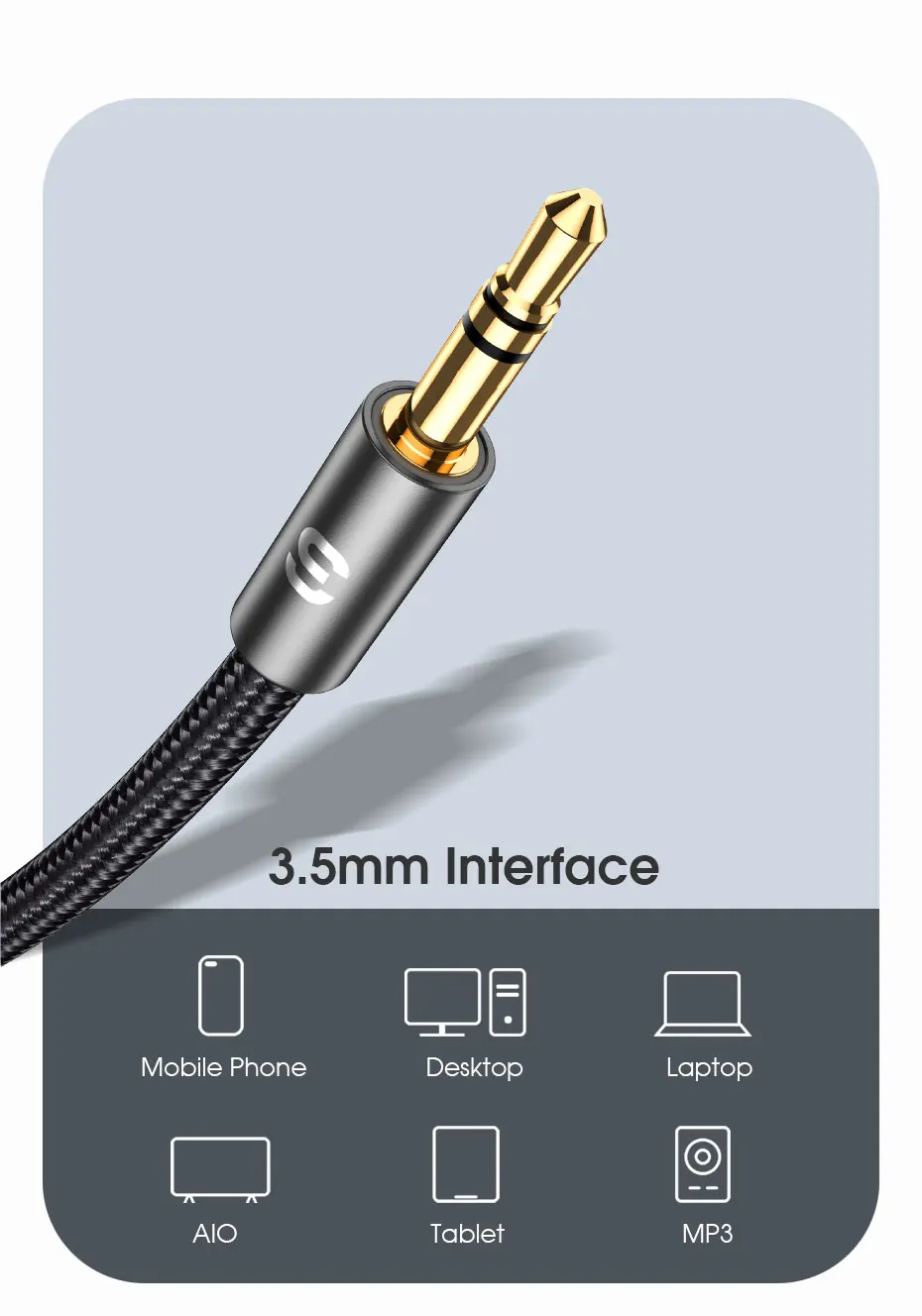 RCA Audio Cable Stereo 3.5mm to 2RCA Cable Male To Female AUX RCA Jack Y Splitte