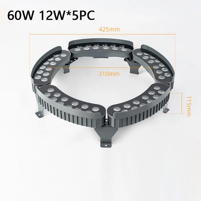 LED Tree Hugging Lamp Outdoor Spike Type Lamp Warm White RGB Automatic IP65 Waterproof Spot Lights Garden Tree
