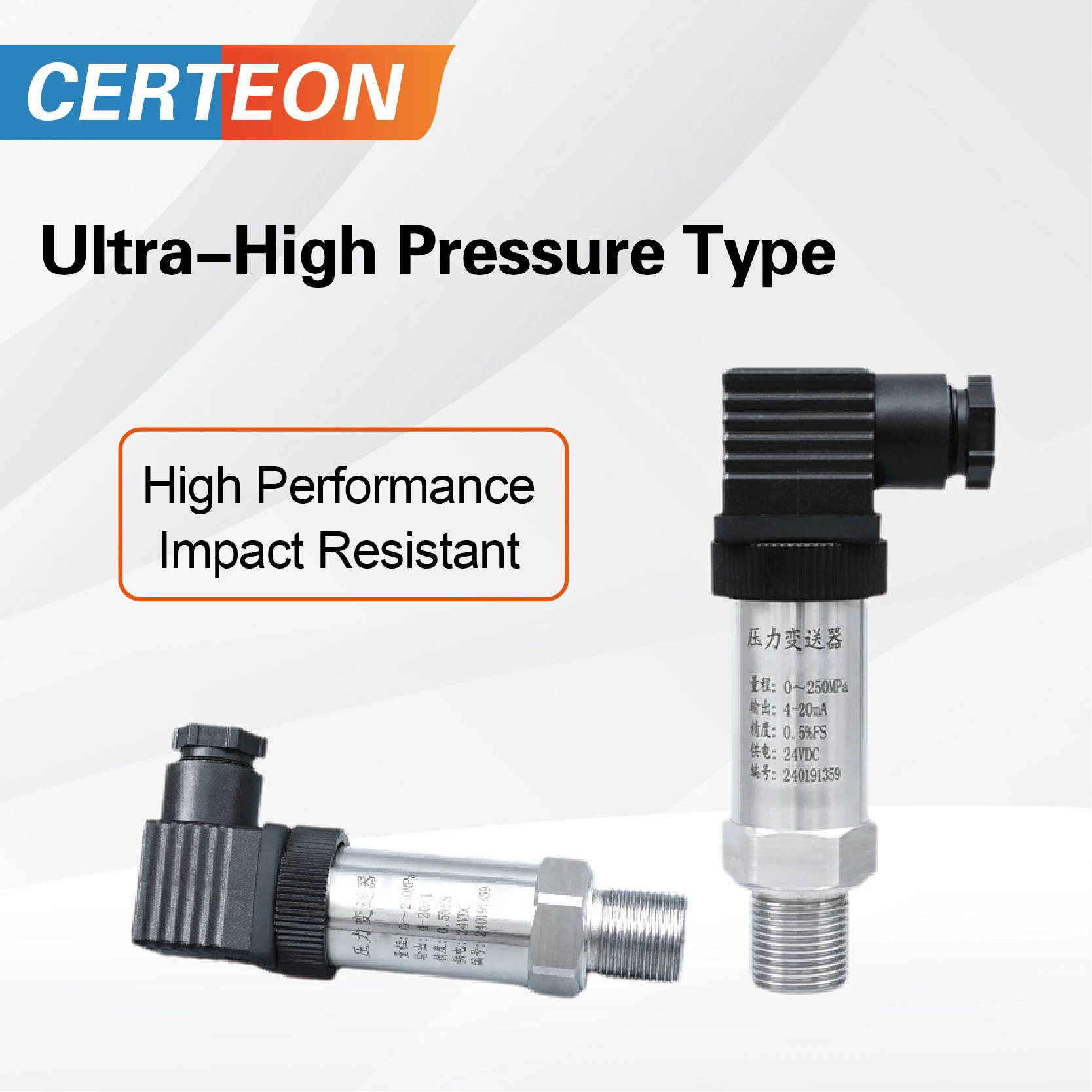 Pressure Sensor Transmitter 4-20mA 24VDC Hydraulic Industrial Oil Stainless Steel sensor module,pressure sensor module