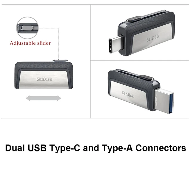 SanDisk 128GB Ultra Dual Drive USB Type ...
