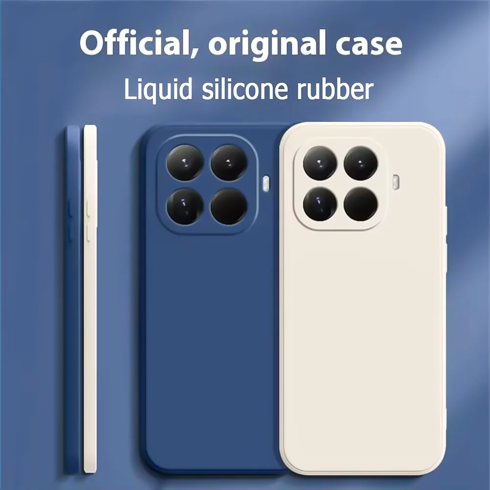 Liquid Silicone Shockproof Soft Phone Case - Enhanced Protection and Style