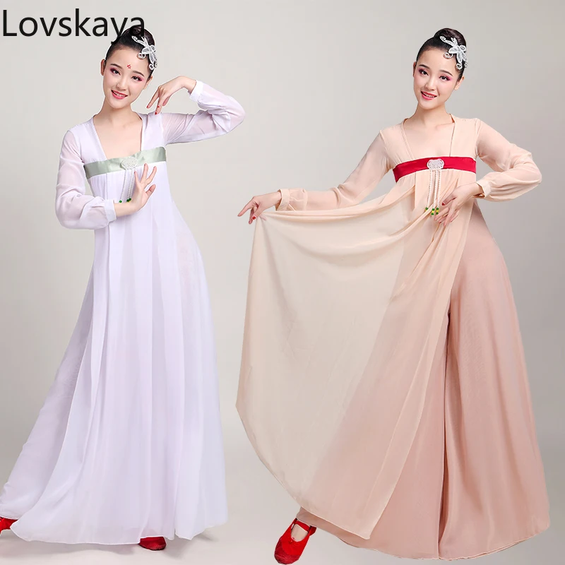 

Elegant Chinese-Style Fairy Double-Sided Set Costume Han Clothing Classical Dance Costume