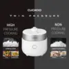CRP-MHTR0309F 3-Cup (Uncooked) / 6-Cup (Cooked) Induction Heating Twin Pressure Rice Cooker & Warmer with Nonstick Inner 5