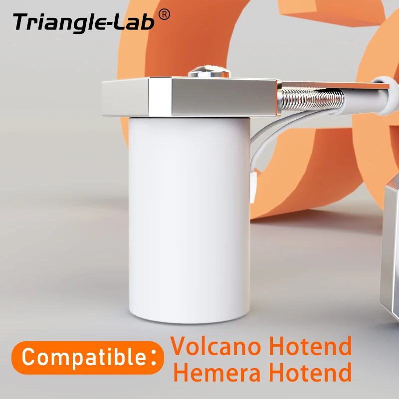 Trianglelab Cerâmica Aquecimento Núcleo Kit Alta Potência Chc Pro Aquecimento Rápido para Ender Vulcão Hotend Cr10 Mk3s Blv 115w - Imagem 3