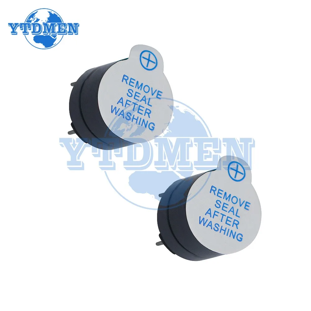 50 Pezzi Cicalini Attivi 5V Magnetici 12mm - Suoneria Allarme Lungo Continuo