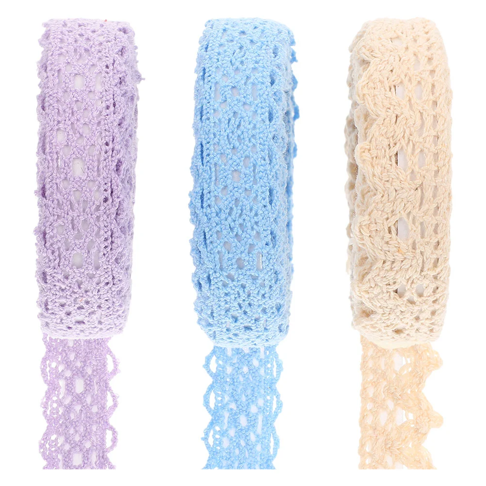 Рисунок 2 - 3 рулона элегантной кружевной ленты