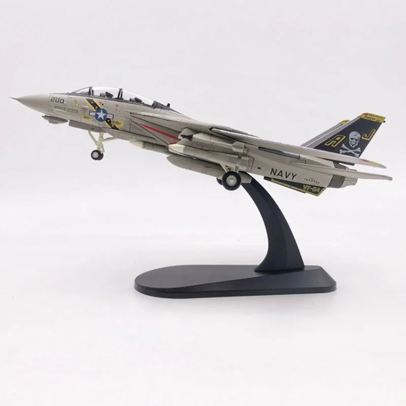 Wltk-tomcat戦闘機ダイキャスト合金モデル、1:100スケール、usaf