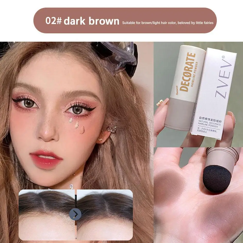 

Hairline Powder Hair Root Cover Up Instant Modified Hair Concealer Long Waterproof Shadow Lasting Repair Makeup Hair Powder R5M6
