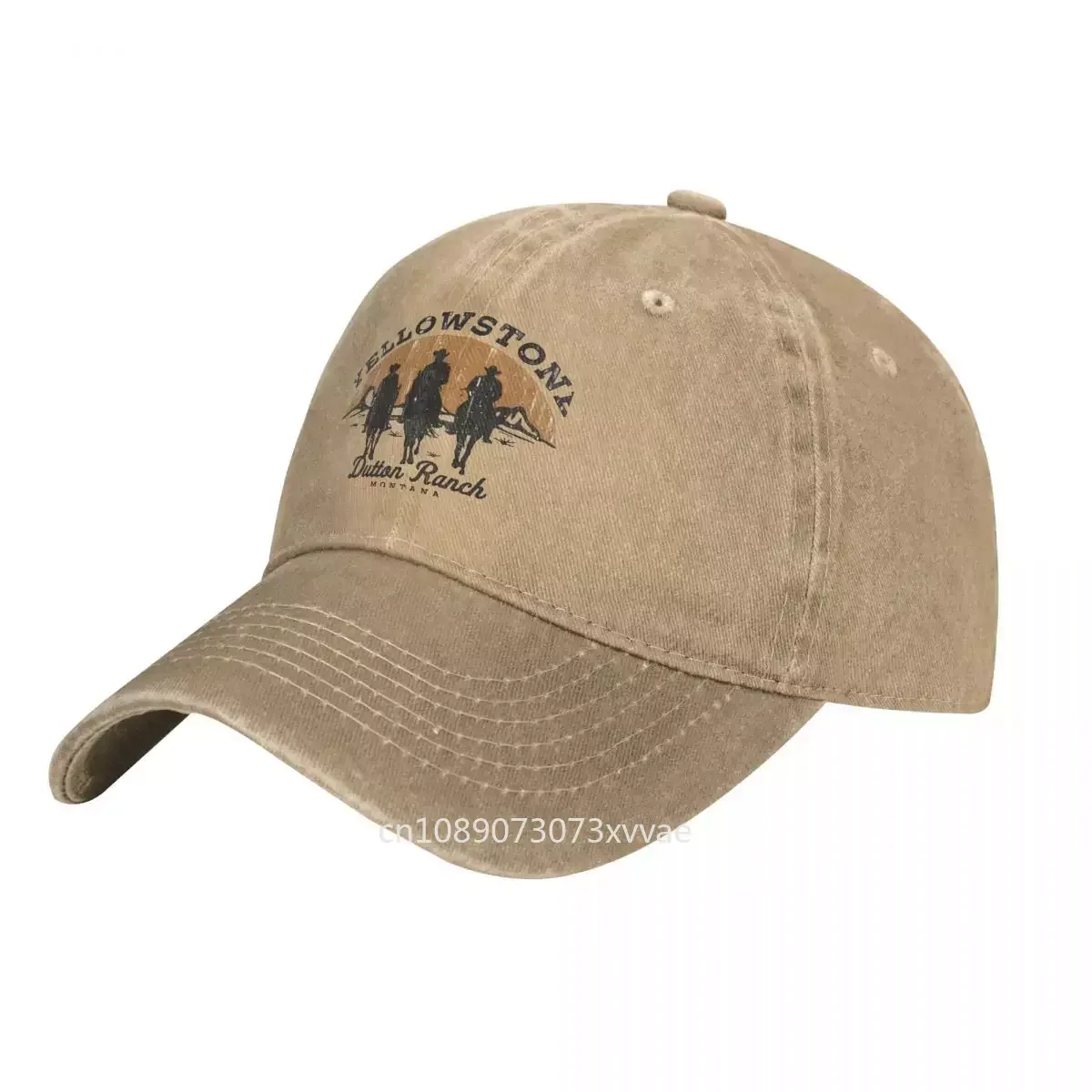 

Yellowstone Dutton Washed Baseball Cap Ranch Logo y2k Funny Trucker Hat Summer Women Men Hunting Camping Design Baseball Caps