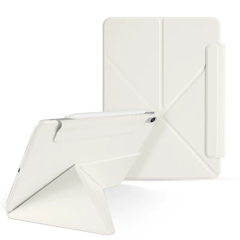 Sleek Magnetic Double-Sided Folio with Auto Wake/Sleep, Slim K-Fold Design