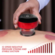  Slimming Cupping Electric Vacuum Suction Cup Anti Cellulite Therapeutic Cups Massage Cans Medical Chinese Fat Reducer Massager 