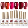 BORN PRETTY 6pcs Base Top Gel Coat Set Matte Top Coat Reinforcement Semi Permanent Varnishes Nail Art Hybrid Soak Off UV LED Gel 6