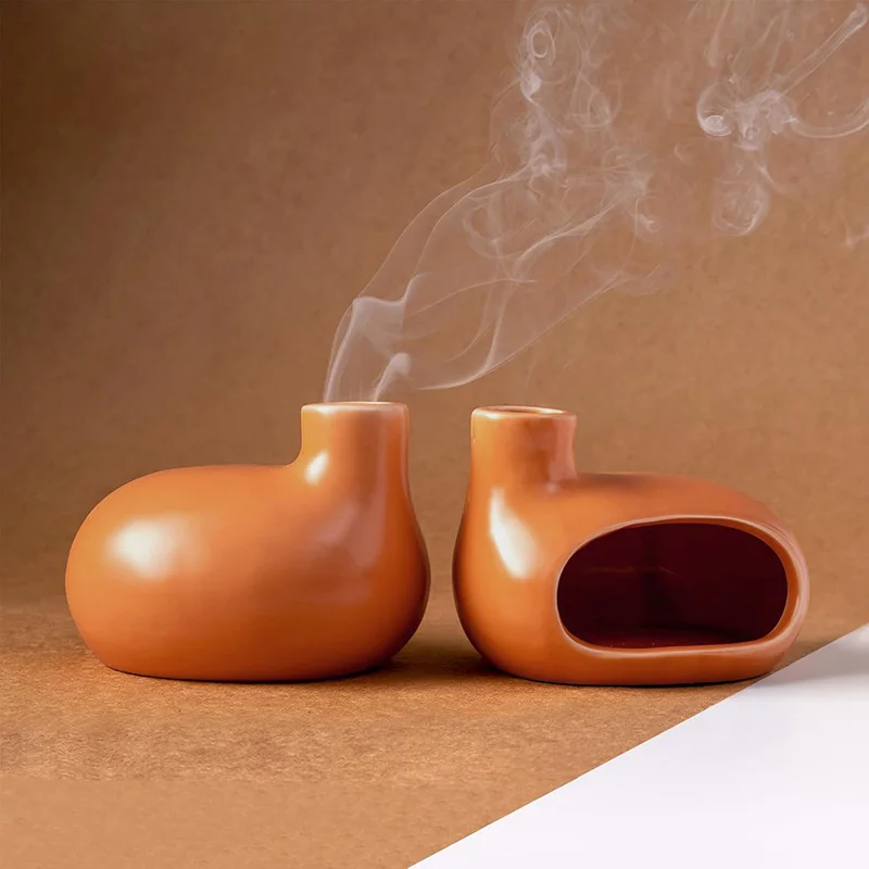 صينية بالو سانتو يدوية للعلاج العطري