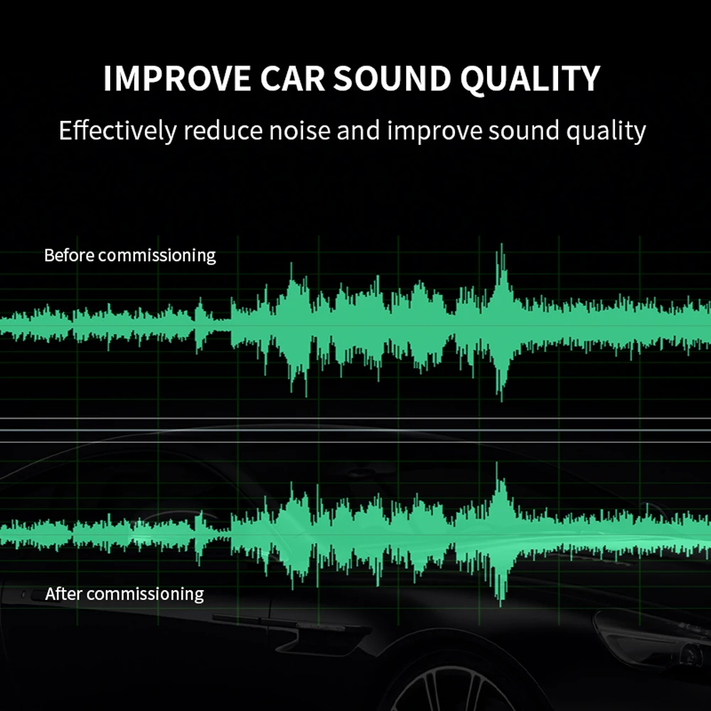 7 Band Car Equalizer Multifunctional Car Audio EQ Tuning Crossover Amplifier Parametric Equalizer Audio audio equalizer