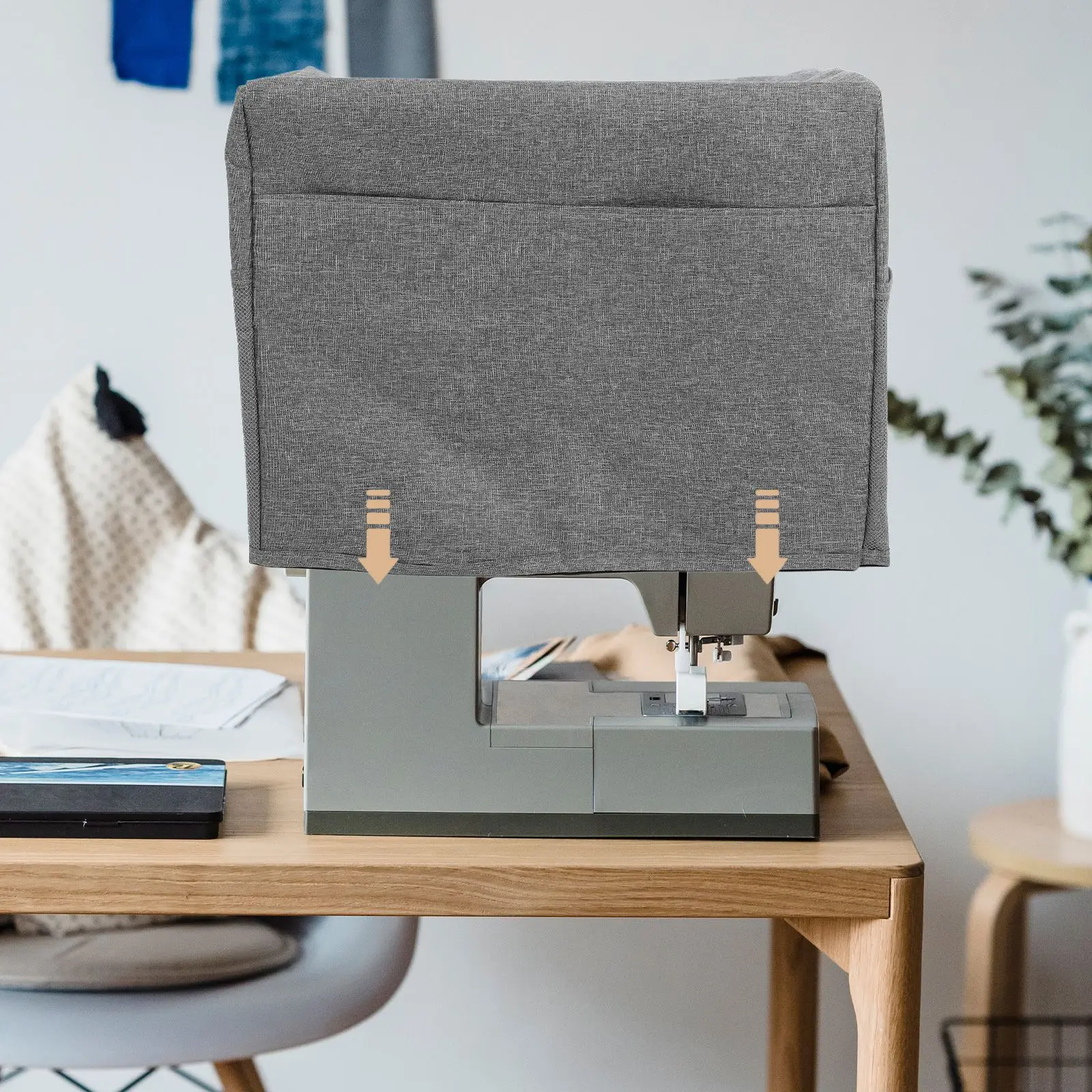 Water Resistant Oxford Cloth Sewing Machine Cover