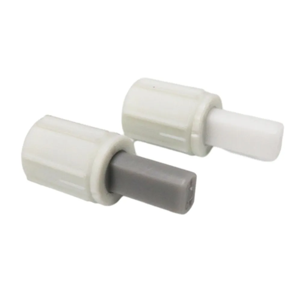 Toilet Swivel Damper CW CCW Hydraulic Soft-Close Damper Bearing Easing Shaft Hinge Flap Easing Toilet Lid Hinge 2pcs