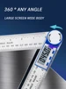 Two in One Digital Display Angle Ruler Multifunction Large Screen Display Plastic Protractor Caliper Vernier Caliper 1pc 5