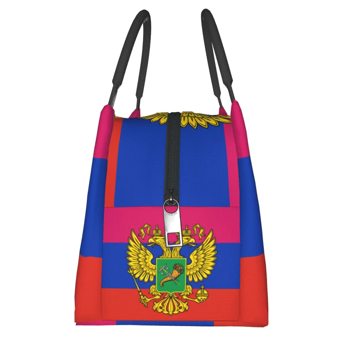Flag Of Russi Portable insulation bag for Cooler Thermal Food Office Pinic Container