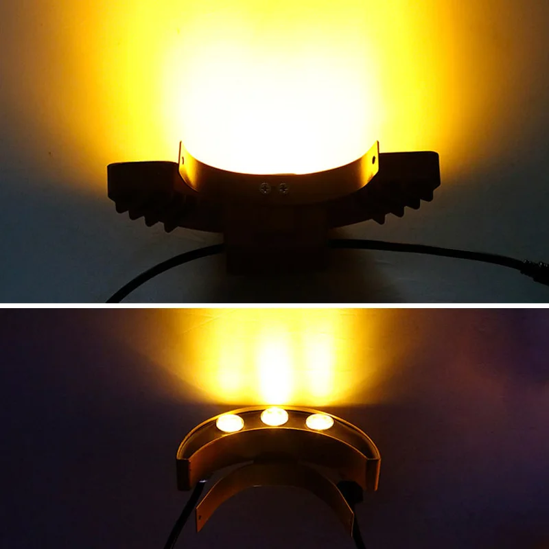야외 LED RGB 나무 조명, 가제보 나무 풍경 프로젝션 조명, 축제 크리스마스 조명, IP67 방수, 6W, 12V, 220V
