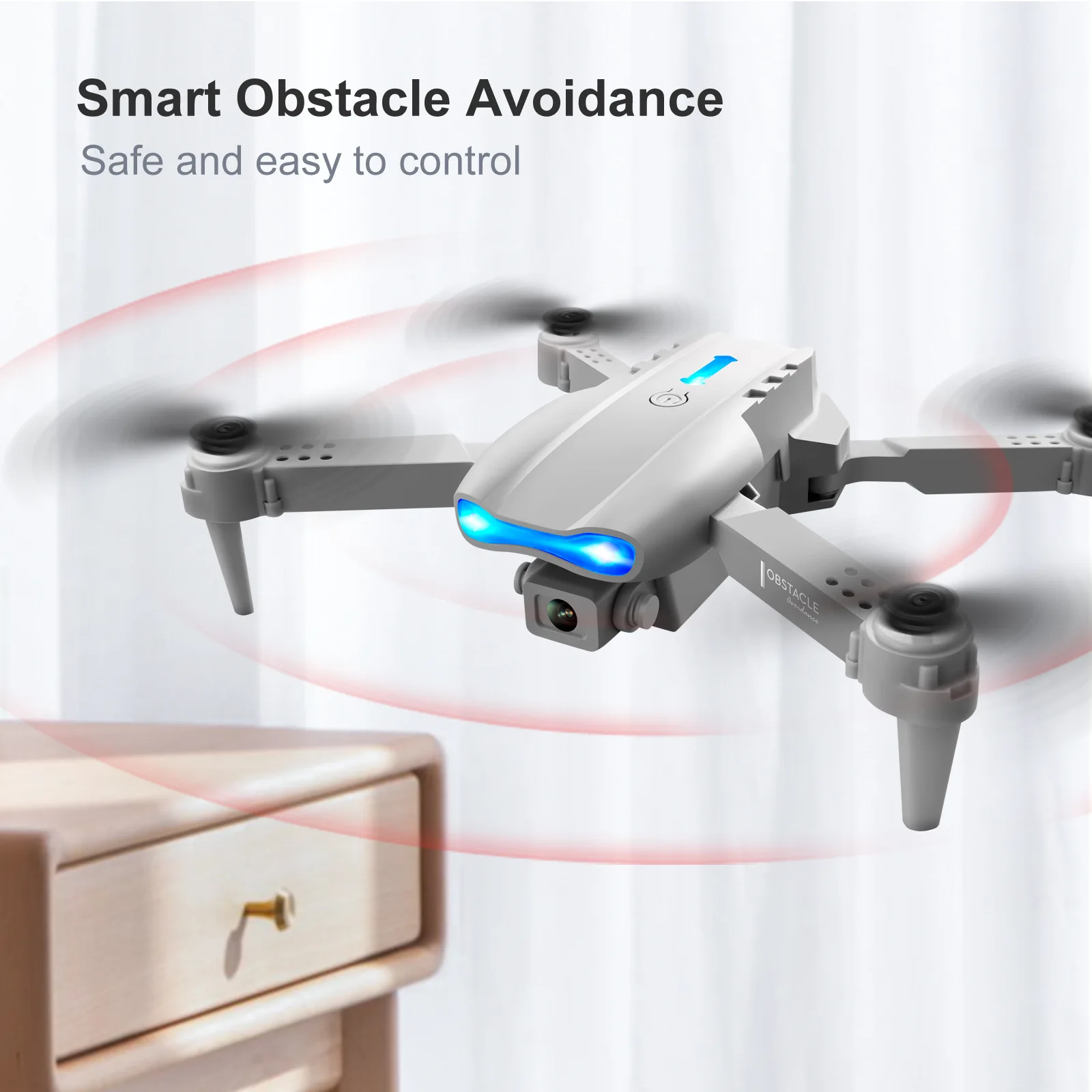Drone de Transport Protection Orange avec Caméra HD