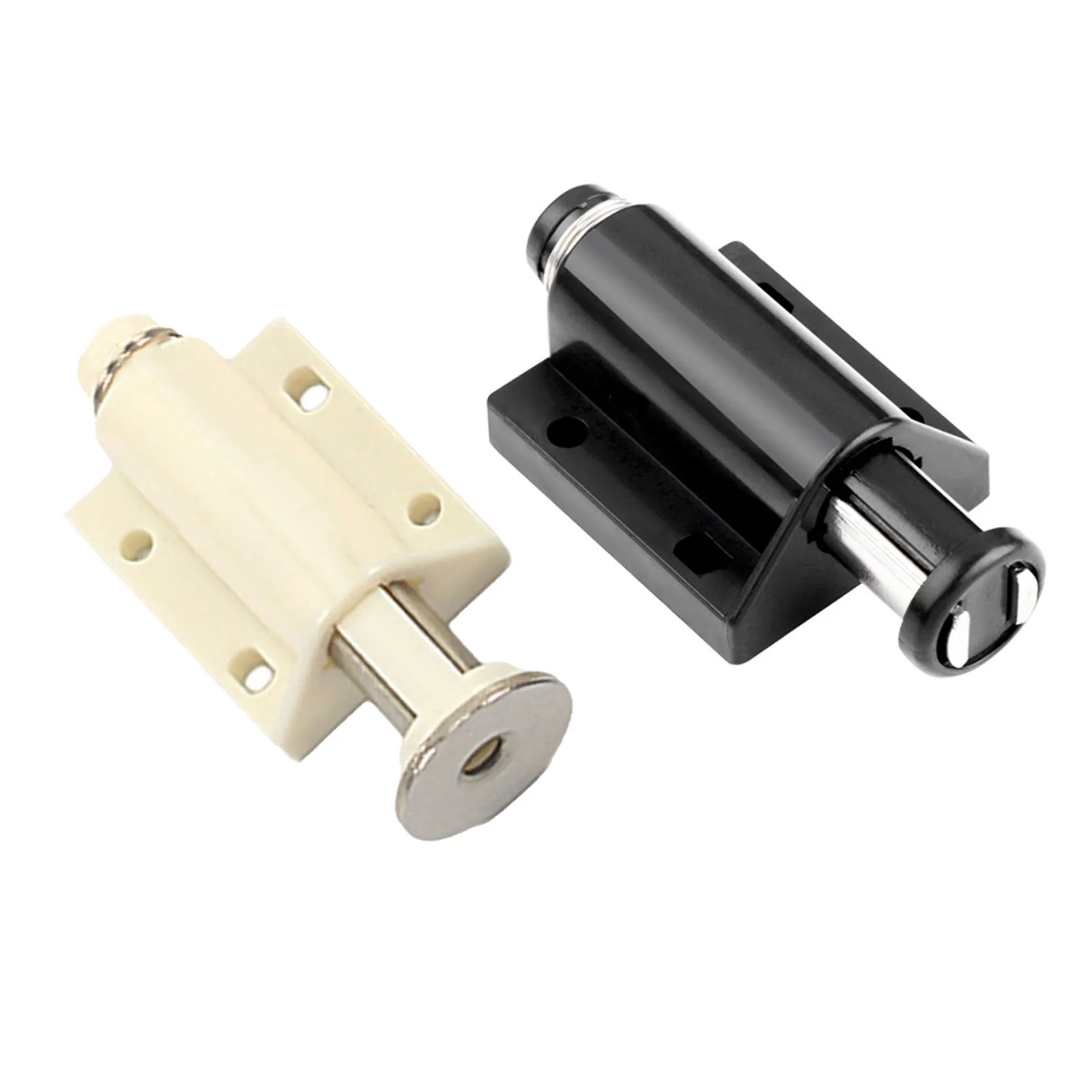 Magnetic Cabinet Door Pusher Magnetic Catch Door Closers Push Open Magnet Cabinet Catch For Wardrobe Push-type Free Handle door latch