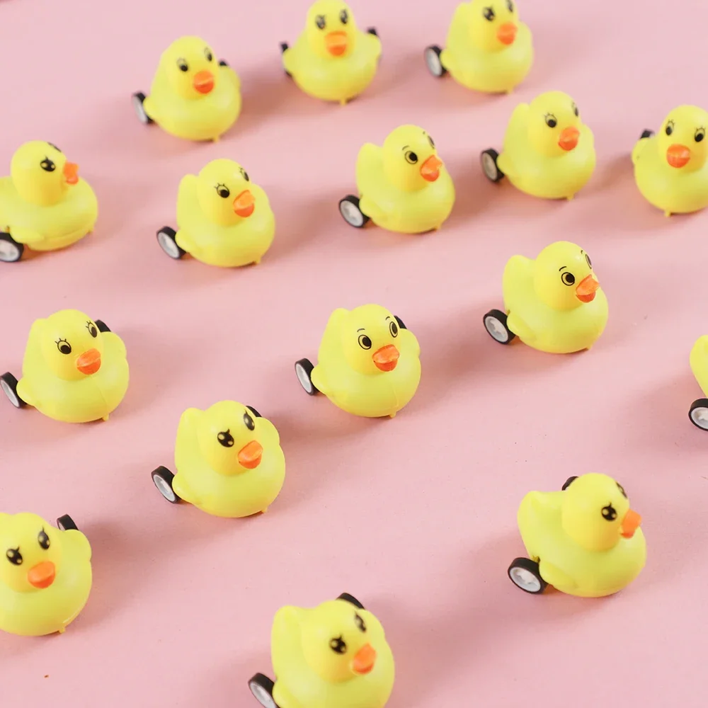 Cartoon Duck Pull Back Toys for Kids, Birthday Party Favors, Baby Shower, Guest Giveaway Gift, Pinata Fillers, Cute Cars, 12Pcs