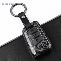 Carbon Fiber Style Car Key Case Cover (F - Carbon Set 2)