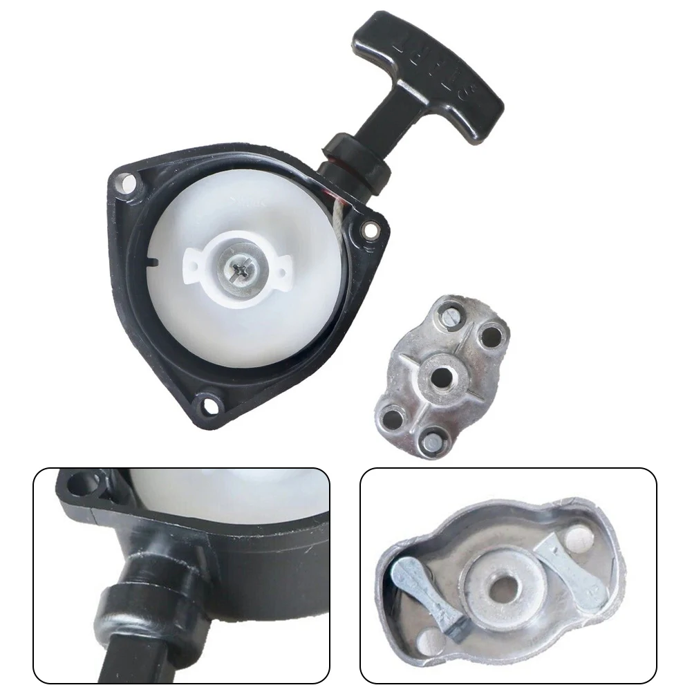 Heavy Duty Recoil Pull Starter and Pawl Set Fits For Mitsubishi TU26 TL26 TL23 Improved Performance (130 characters)