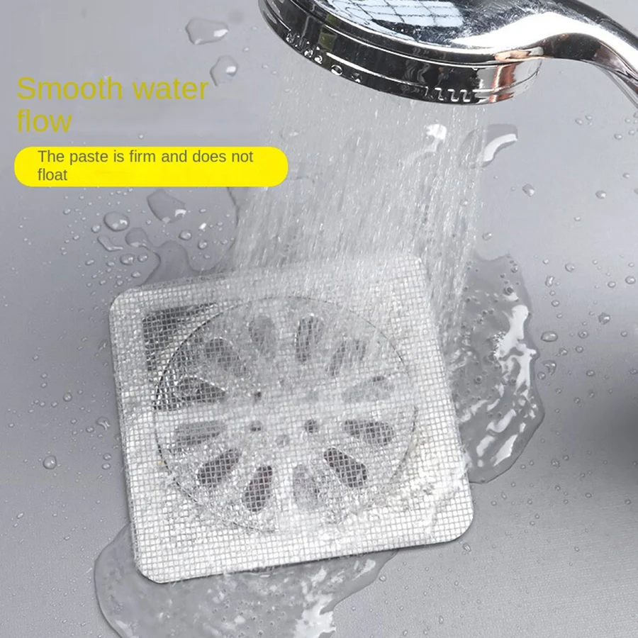 Sewer Filter Mesh Sticker Anti-Clogging Kitchen Sink Filter Drainage