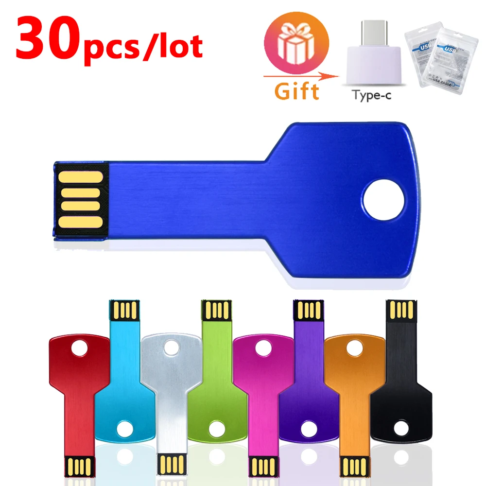 무료 커스텀 로고 USB 플래시 드라이브, 2.0 고속 펜 드라이브, 금속 USB..