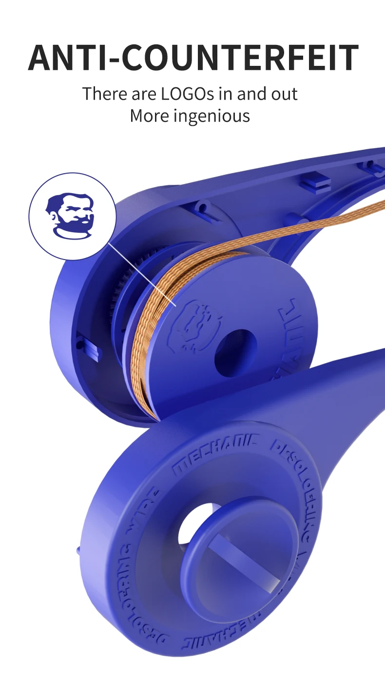 Enhanced Desoldering Wire - 2M Length, Halogen-Free, Ultra Low Residue for Precision Electronics Repair