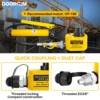 DOOROOM 10Ton Multi-section Hydraulic Ram Jack Ultra-thin Hydraulic Cylinder Lifting Jack Portable Lifting Equipment Separation 3