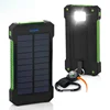 20000mah Portable Solar Power Bank Waterproof External Battery Backup Powerbank 20000 mah Phone Battery Charger LED Pover Ban 1
