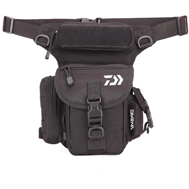 Nylon Drop Fishing Leg Bag Waterproof Men's Tactical Waist Pack Travel