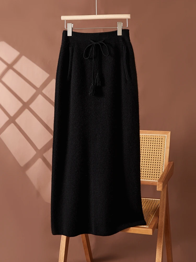 Cashmere skirt tassel decoration