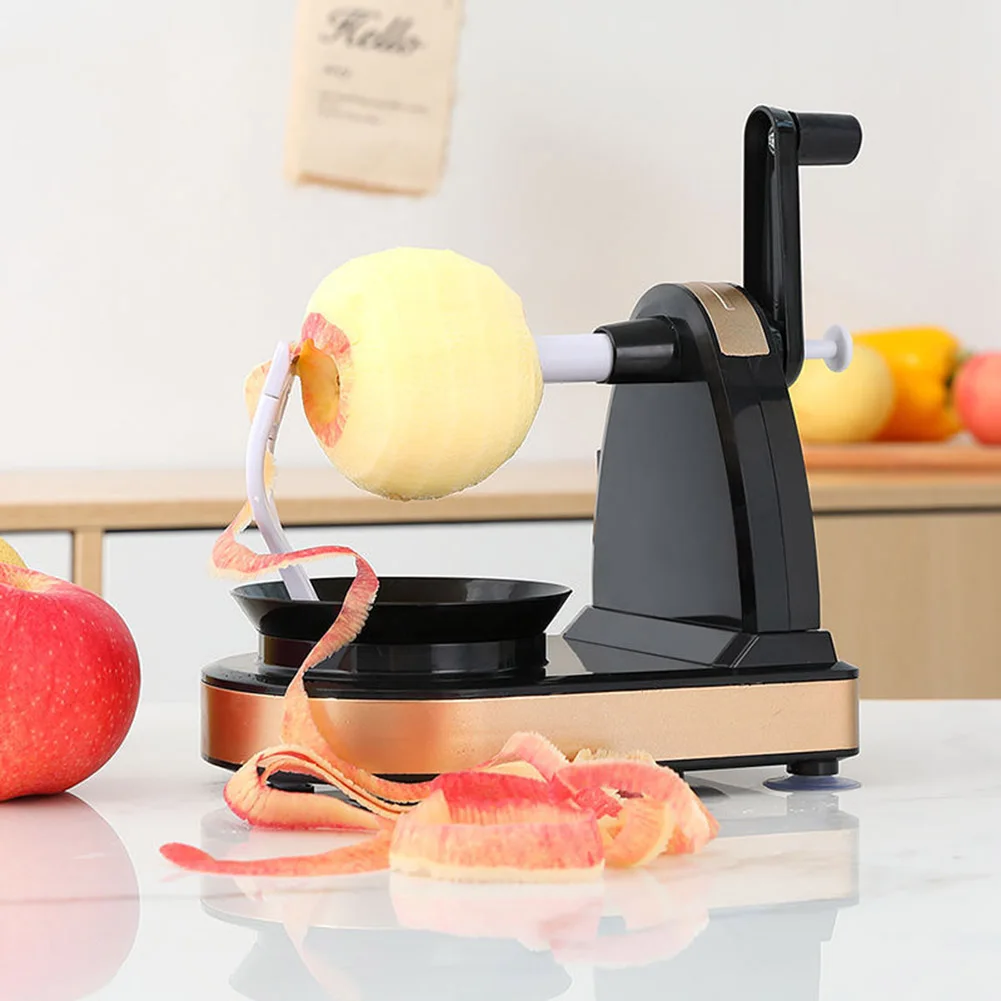 Fruit Peeler Hand Cranked Multi-function Fruit Slicing Machine Pear Peeling Tool Time-saving Kitchen Accessories 4