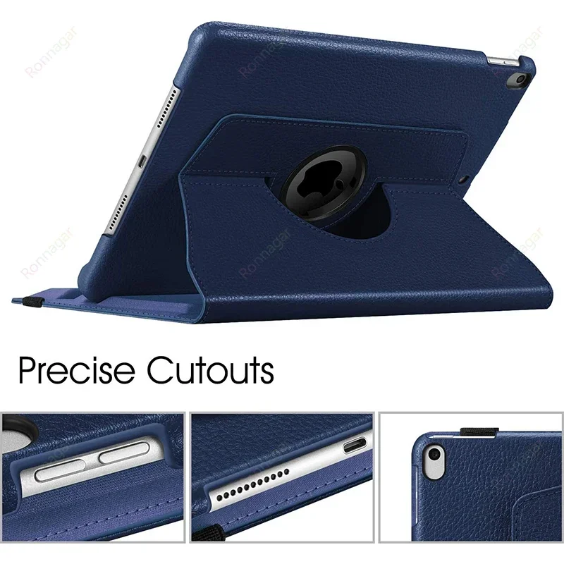 Estojo Rotativo para Ipad 360 ° Air 10.5 in Pro 10.5 in Ipad 10.2 7th 8th 9th e 10th Gen Ipad Air 5th e 6th Ipad Air4 10.9 in - Imagem 4