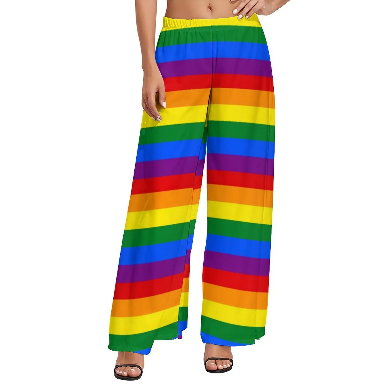 パンツ OHOTORO Chic Stripe Pants chic stripe pants | OHOTORO