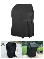 Grill Cover Waterproof BBQ Cover Outdoor BBQ Gas Grill Cover Barbecue Smoker Cover With Adjustable Hem Rope 210D Oxford Cloth 1