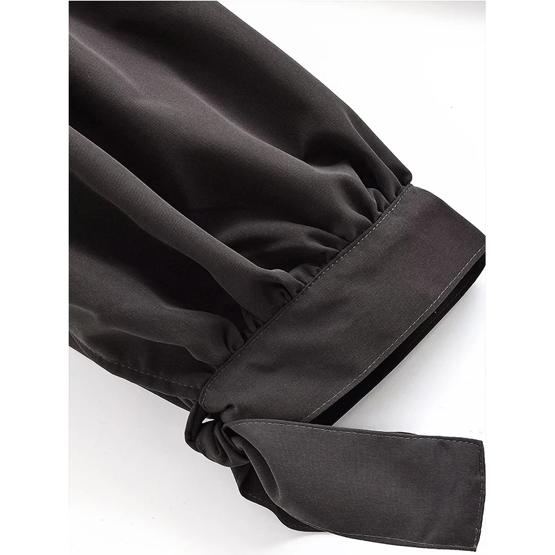 Fashion Bow Tied Lantern Pants For Women Elastic High Waist Long Trousers 2025 Autumn Lady High Street Chic Pants ﻿