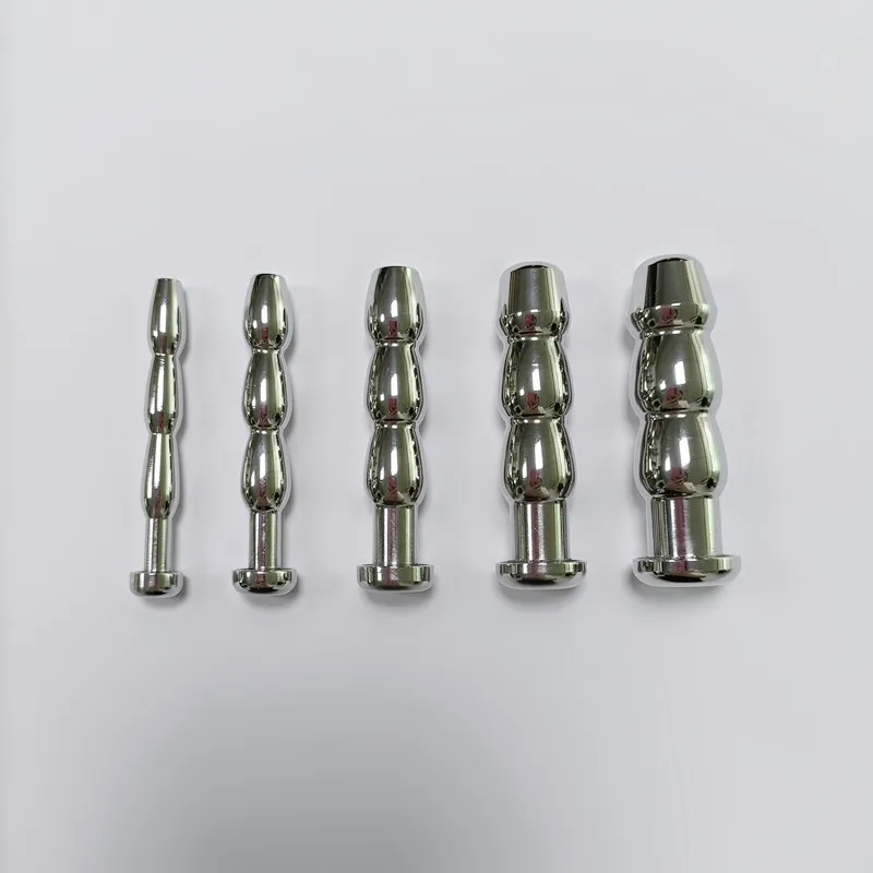 Metal Beads Urethral Toy Horse Eye Stimulation Penis Plug Urethral Dilator Catheter Sounding Rod Adult Sex Toys For Men Couple