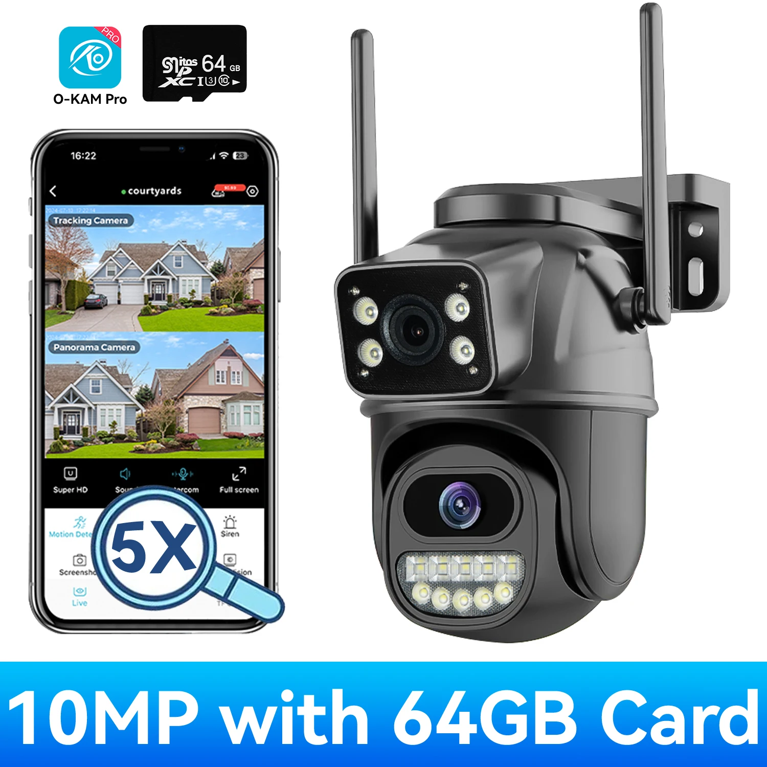 10MP con Scheda da 64G