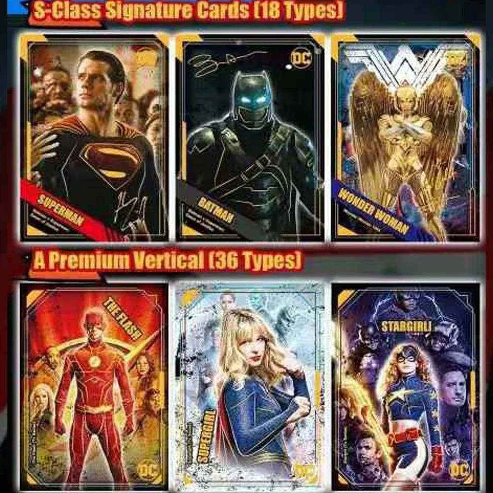Superman S Cards Marvel The Avengers Booster Box DC Movie Series Justice League Peripheral Toy amiibo cards pokemon cards game cards animation game cards anime cards yugioh cards anime trading cards collectible cards football trading cards