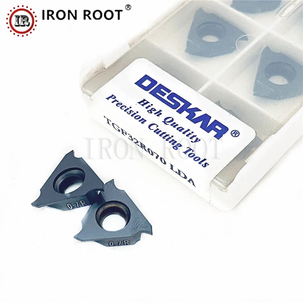 

DESKAR TGF32L 050060065070075080085090 LDA токарный станок с ЧПУ, режущие инструменты, режущие карбидные вставки для STGFR, STGFL держатель инструмента