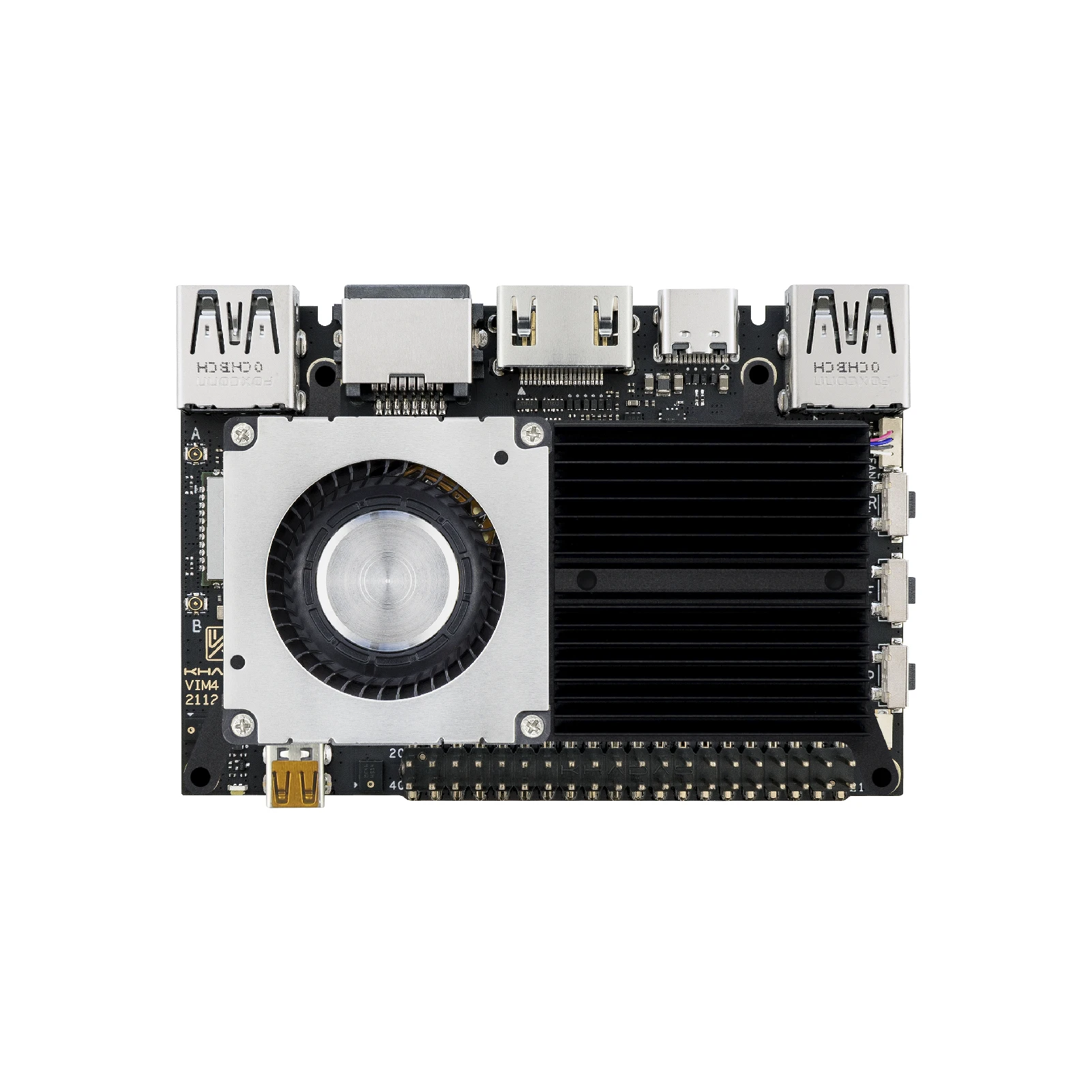 Khadas VIM4 SBC: Amlogic A311D2 ̱  ǻ, Mali G52 MP8(8EE) GPU, 8GB + 32GB