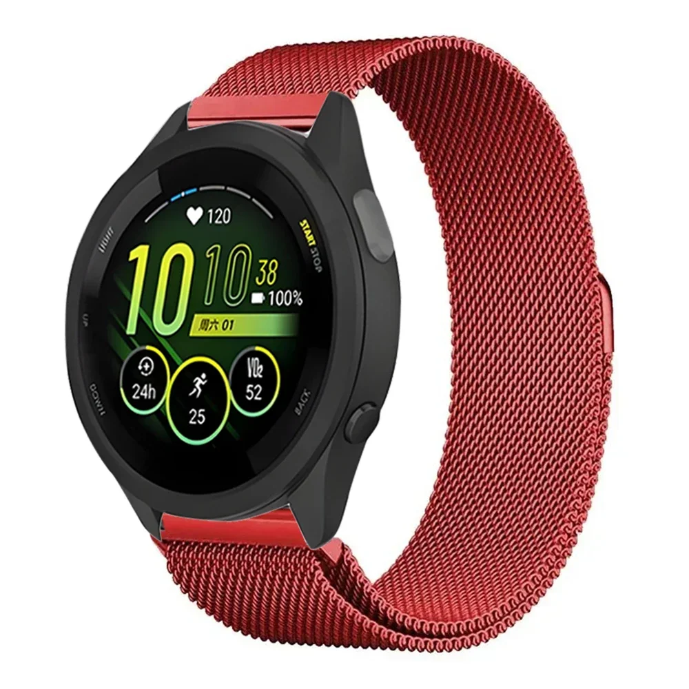 Elegant Milanese Mesh Strap, 20mm & 22mm, Stainless Steel Wristband