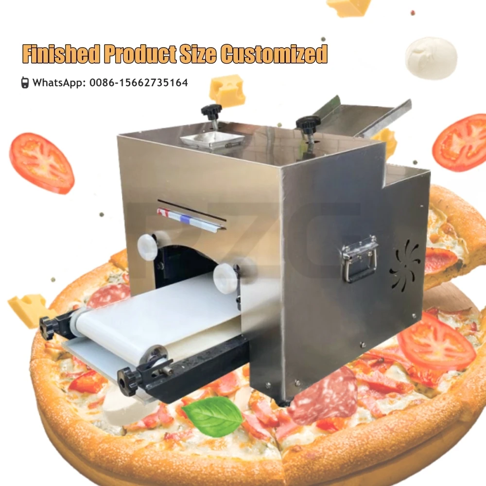 Size Electric Pizza Press Machine Dough Pizza Base Roller Machine Base Making
