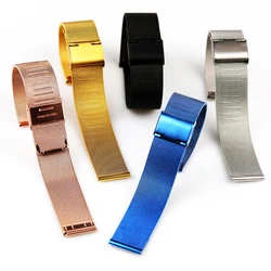 （flash sale） Watch Band 8mm 10mm 12mm 14mm 16mm 18mm 20mm 22mm 24mm Milanese Watchband For Smart Watch C2 wristband For DW Watch